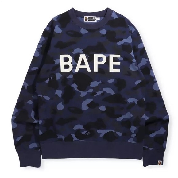 Bape color camp crew neck (fw21) - Picture 1 of 2